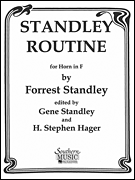 STANDLEY ROUTINE F HORN cover